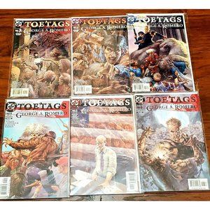 Toetags featuring George A Romero DC Comics volumes 1-6 mature readers gore gory
